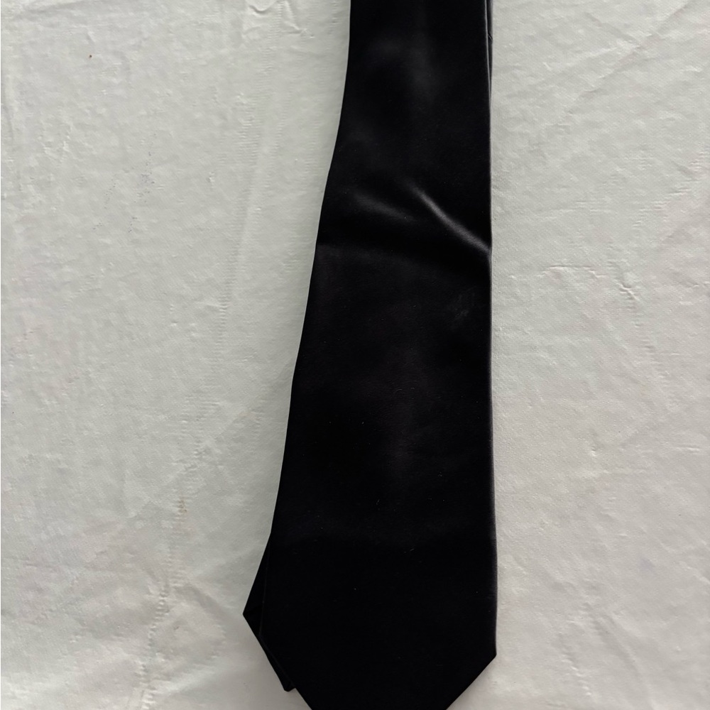 Stefano Ricci Black Silk Tie